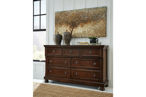 Porter Rustic Brown Dresser - B697-31 - Vega Furniture