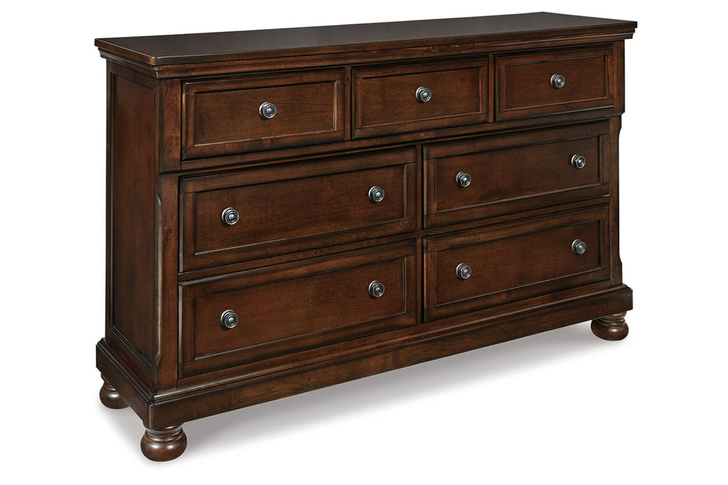 Porter Rustic Brown Dresser - B697-31 - Vega Furniture