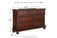 Porter Rustic Brown Dresser - B697-31 - Vega Furniture