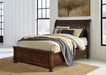 Porter Rustic Brown Footboard Storage Sleigh Platform Bedroom Set - SET | B697-76 | B697-78 | B697-99 | B697-31 | B697-92 - Vega Furniture