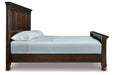 Porter Rustic Brown King Panel Bed - SET | B697-56 | B697-58 | B697-97 - Vega Furniture
