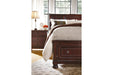Porter Rustic Brown King Sleigh Bed - SET | B697-76 | B697-78 | B697-99 - Vega Furniture
