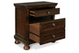 Porter Rustic Brown Nightstand - B697-92 - Vega Furniture