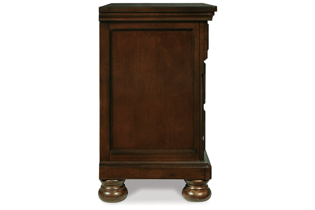 Porter Rustic Brown Nightstand - B697-92 - Vega Furniture