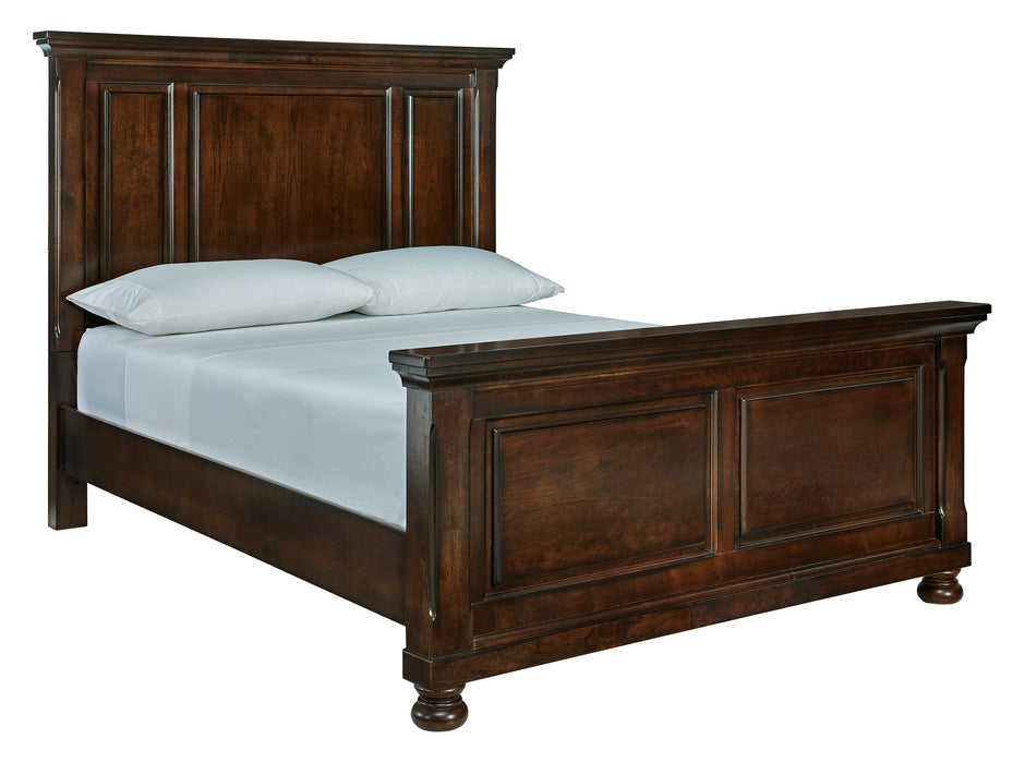 Porter Rustic Brown Panel Bedroom Set - SET | B697-54 | B697-57 | B697-96 | B697-31 | B697-92 - Vega Furniture