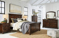 Porter Rustic Brown Panel Bedroom Set - SET | B697-54 | B697-57 | B697-96 | B697-31 | B697-92 - Vega Furniture