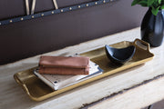 Posy Gold Finish Tray - A2000136 - Vega Furniture