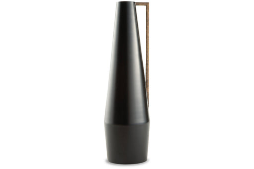 Pouderbell Black/Gold Finish Vase - A2000554 - Vega Furniture