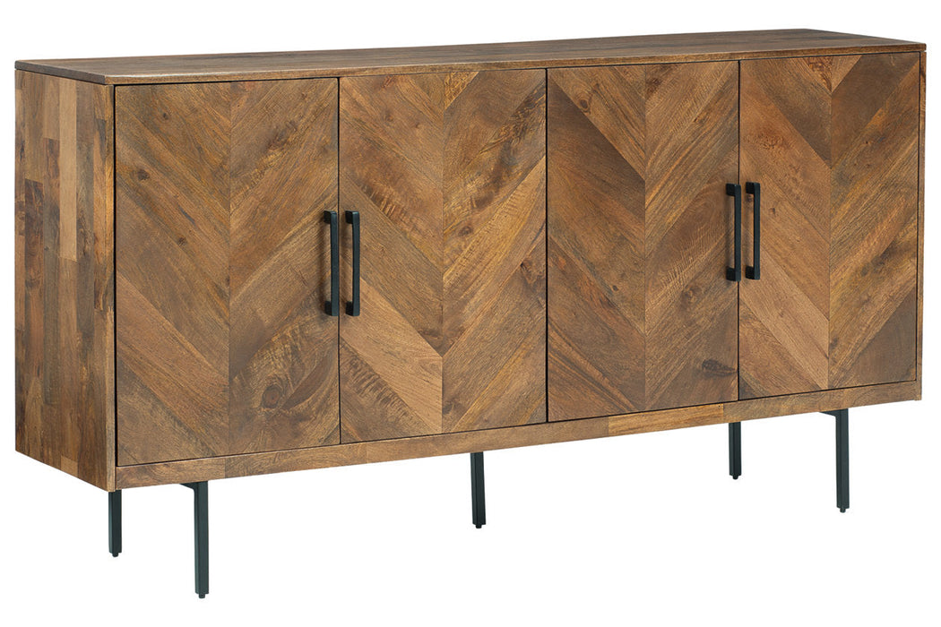 Prattville Brown Accent Cabinet - A4000308 - Vega Furniture