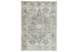 Precia Gray/Cream 5'3" x 7'3" Rug - R404132 - Vega Furniture