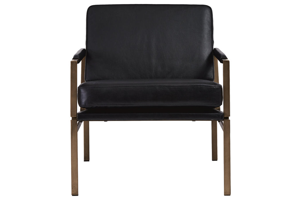 Puckman Black Accent Chair - A3000192 - Vega Furniture
