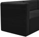 Quincy Black Velvet Modular Cloud-Like Comfort Armless Chair - 677Black-Armless - Vega Furniture