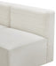 Quincy Cream Velvet Modular Cloud-Like Comfort Sofa - 677Cream-S63 - Vega Furniture