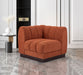 Quinn Chenille Fabric Living Room Chair Cognac - 124Cognac-Corner - Vega Furniture