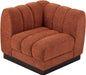 Quinn Chenille Fabric Living Room Chair Cognac - 124Cognac-Corner - Vega Furniture