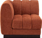 Quinn Chenille Fabric Living Room Chair Cognac - 124Cognac-Corner - Vega Furniture