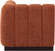 Quinn Chenille Fabric Living Room Chair Cognac - 124Cognac-Corner - Vega Furniture