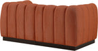 Quinn Chenille Fabric Sofa Cognac - 124Cognac-S69 - Vega Furniture