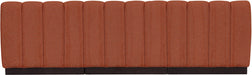 Quinn Chenille Fabric Sofa Cognac - 124Cognac-S96 - Vega Furniture