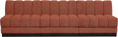 Quinn Chenille Fabric Sofa Cognac - 124Cognac-S96 - Vega Furniture