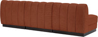 Quinn Chenille Fabric Sofa Cognac - 124Cognac-S96 - Vega Furniture