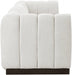 Quinn Chenille Fabric Sofa Cream - 124Cream-S133 - Vega Furniture