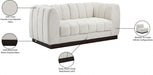 Quinn Chenille Fabric Sofa Cream - 124Cream-S69 - Vega Furniture