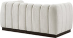 Quinn Chenille Fabric Sofa Cream - 124Cream-S69 - Vega Furniture