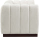 Quinn Chenille Fabric Sofa Cream - 124Cream-S69 - Vega Furniture