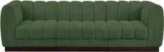 Quinn Chenille Fabric Sofa Green - 124Green-S101 - Vega Furniture