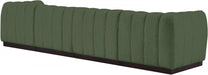 Quinn Chenille Fabric Sofa Green - 124Green-S133 - Vega Furniture