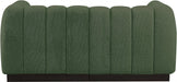 Quinn Chenille Fabric Sofa Green - 124Green-S69 - Vega Furniture