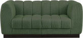 Quinn Chenille Fabric Sofa Green - 124Green-S69 - Vega Furniture