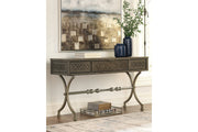 Quinnland Antique Black Sofa/Console Table - A4000077 - Vega Furniture