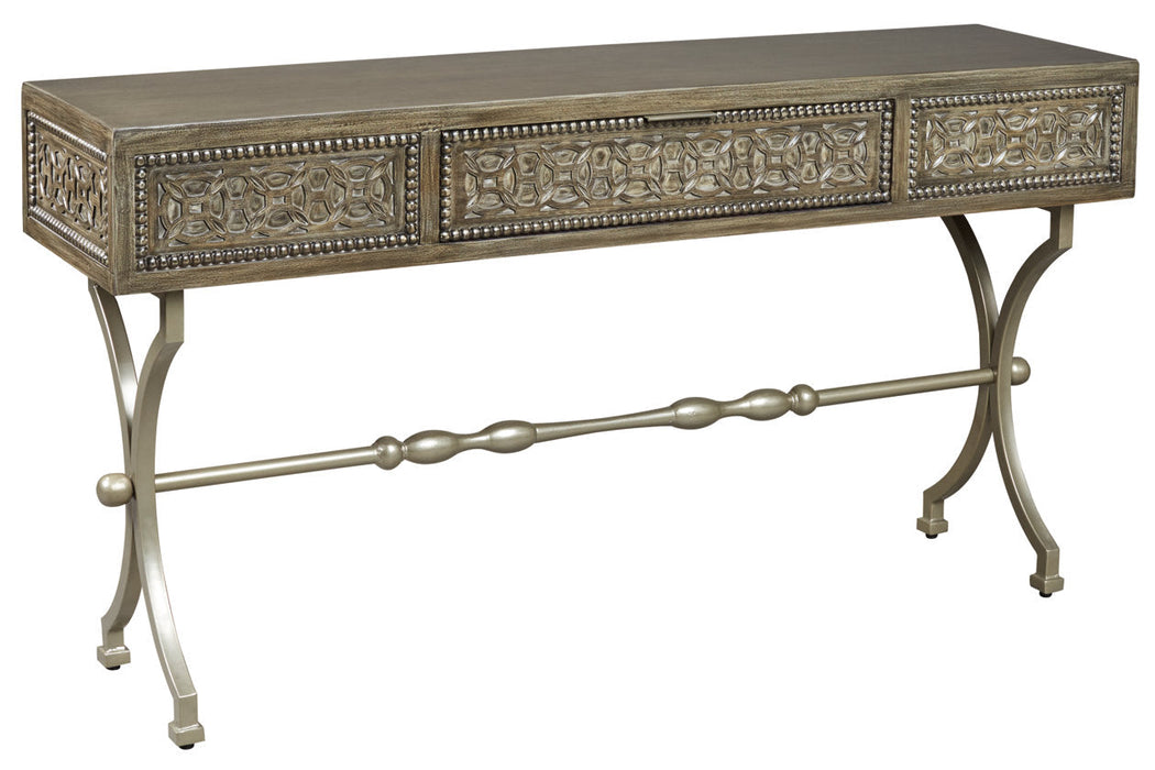 Quinnland Antique Black Sofa/Console Table - A4000077 - Vega Furniture