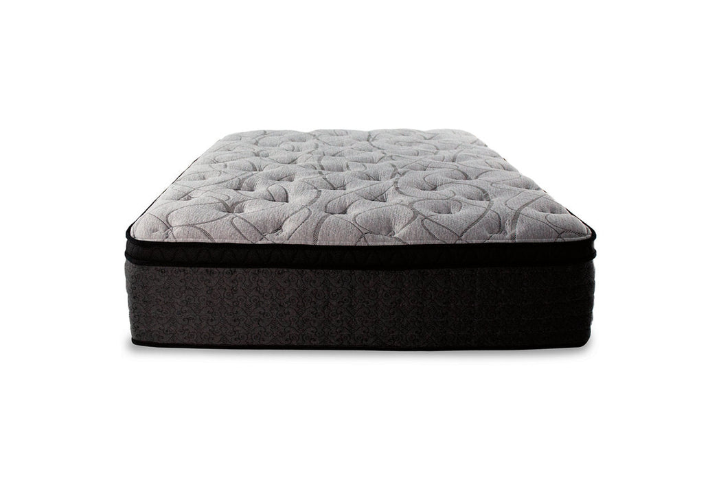 RAC Eurotop Light Gray King Mattress - M63341 - Vega Furniture