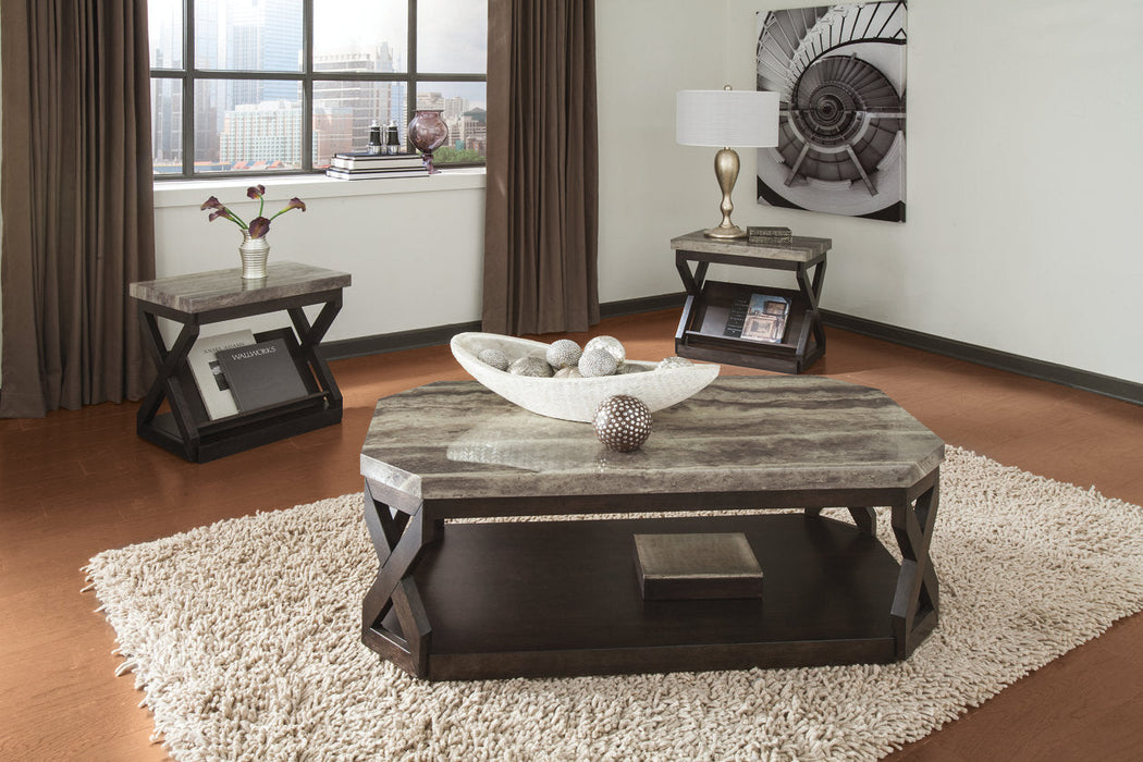 Radilyn Grayish Brown Table, Set of 3 - T568-13 - Vega Furniture