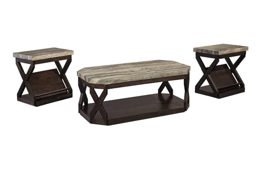 Radilyn Grayish Brown Table, Set of 3 - T568-13 - Vega Furniture