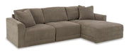 Raeanna Storm 3-Piece RAF Sofa Chaise - SET | 1460317 | 1460364 | 1460346 - Vega Furniture