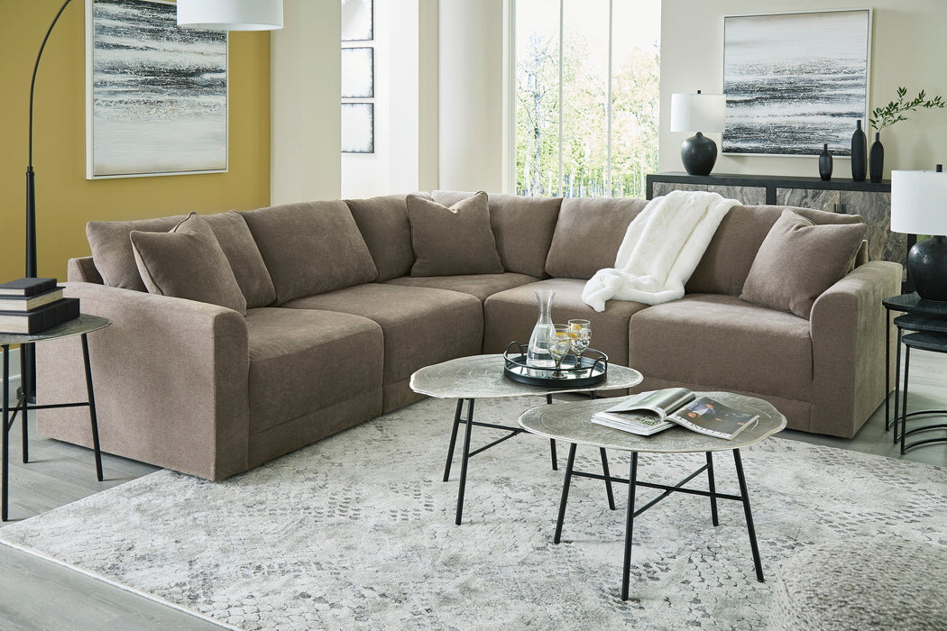 Raeanna Storm 5-Piece Sectional - SET | 1460364 | 1460365 | 1460377 | 1460346(2) - Vega Furniture