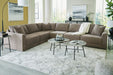 Raeanna Storm 6-Piece Sectional - SET | 1460364 | 1460365 | 1460377 | 1460346(3) - Vega Furniture