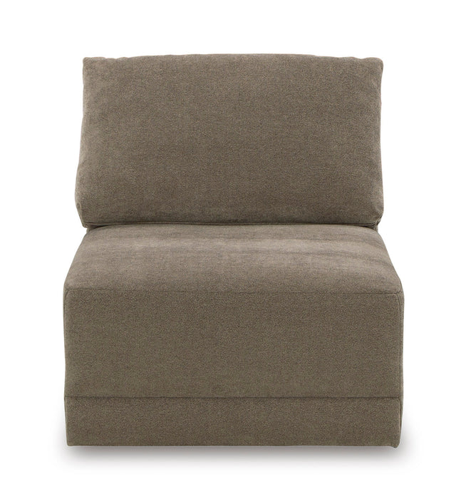 Raeanna Storm Armless Chair - 1460346 - Vega Furniture