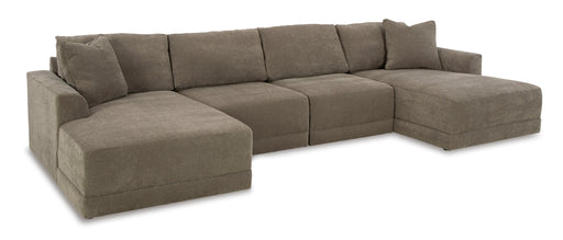 Raeanna Storm Double Chaise Sectional - SET | 1460316 | 1460317 | 1460346(2) - Vega Furniture