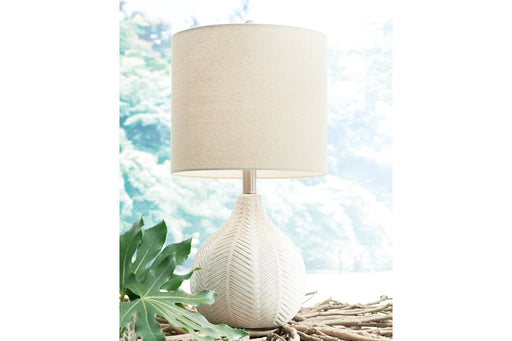 Rainermen Off White Table Lamp - L180024 - Vega Furniture