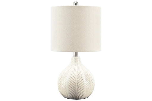 Rainermen Off White Table Lamp - L180024 - Vega Furniture