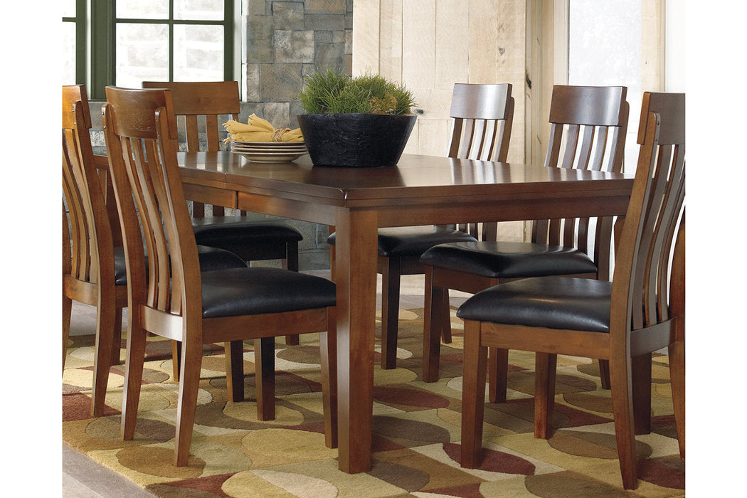 Ralene Medium Brown Dining Extension Table - D594-35 - Vega Furniture