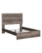 Ralinksi Gray Queen Panel Bed - SET | B2587-71 | B2587-96 - Vega Furniture