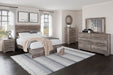 Ralinksi Gray Queen Panel Bed - SET | B2587-71 | B2587-96 - Vega Furniture