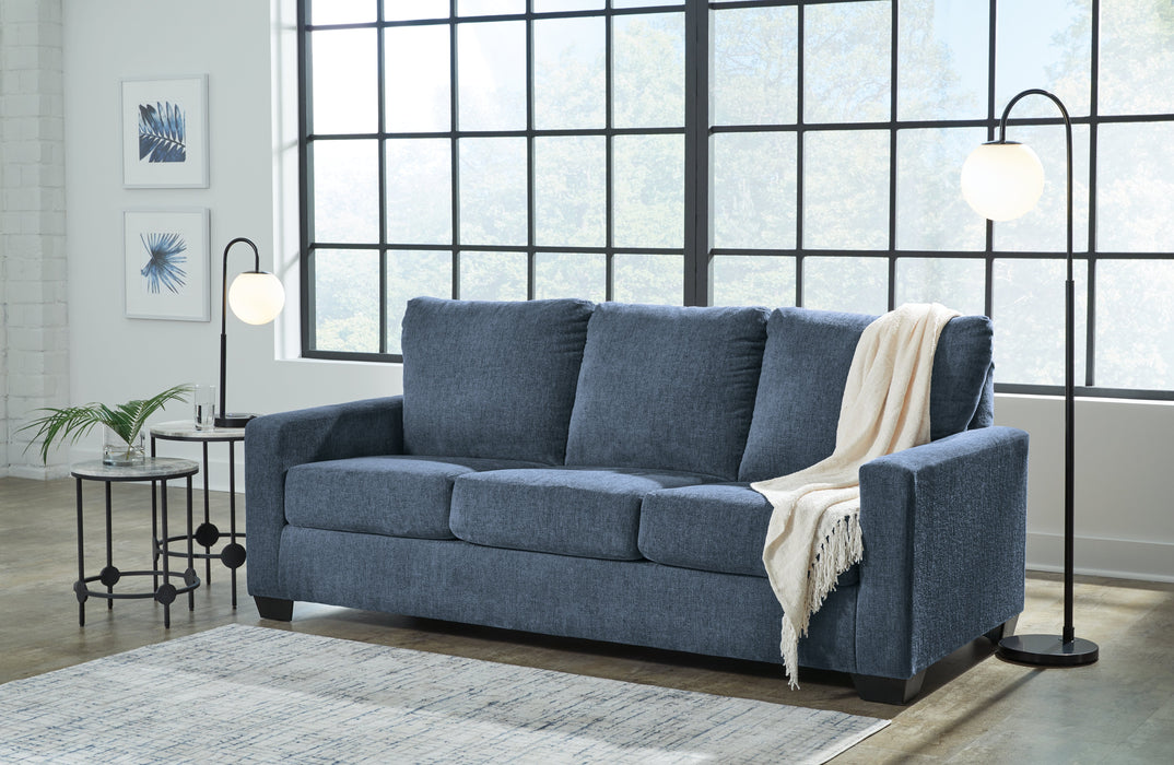 Rannis Navy Queen Sofa Sleeper - 5360439 - Vega Furniture