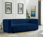 Ravish Blue Velvet Sofa - 640Navy-S - Vega Furniture